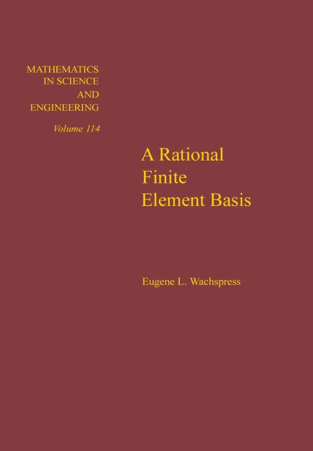 A rational finite element basis 