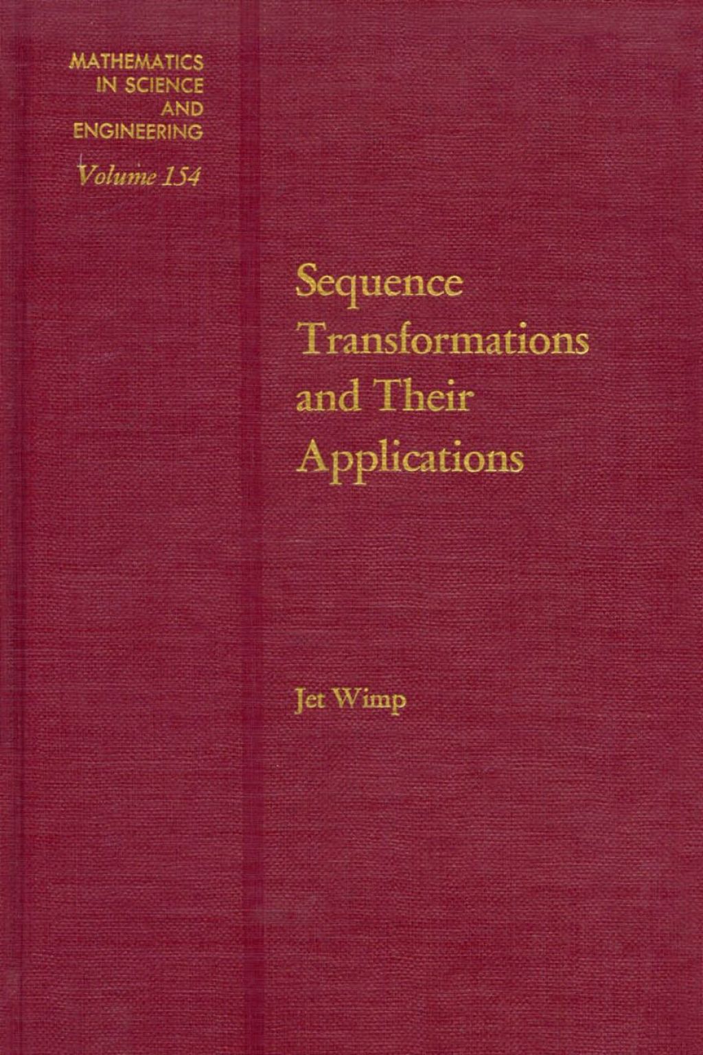 Sequence transformations and their applications 