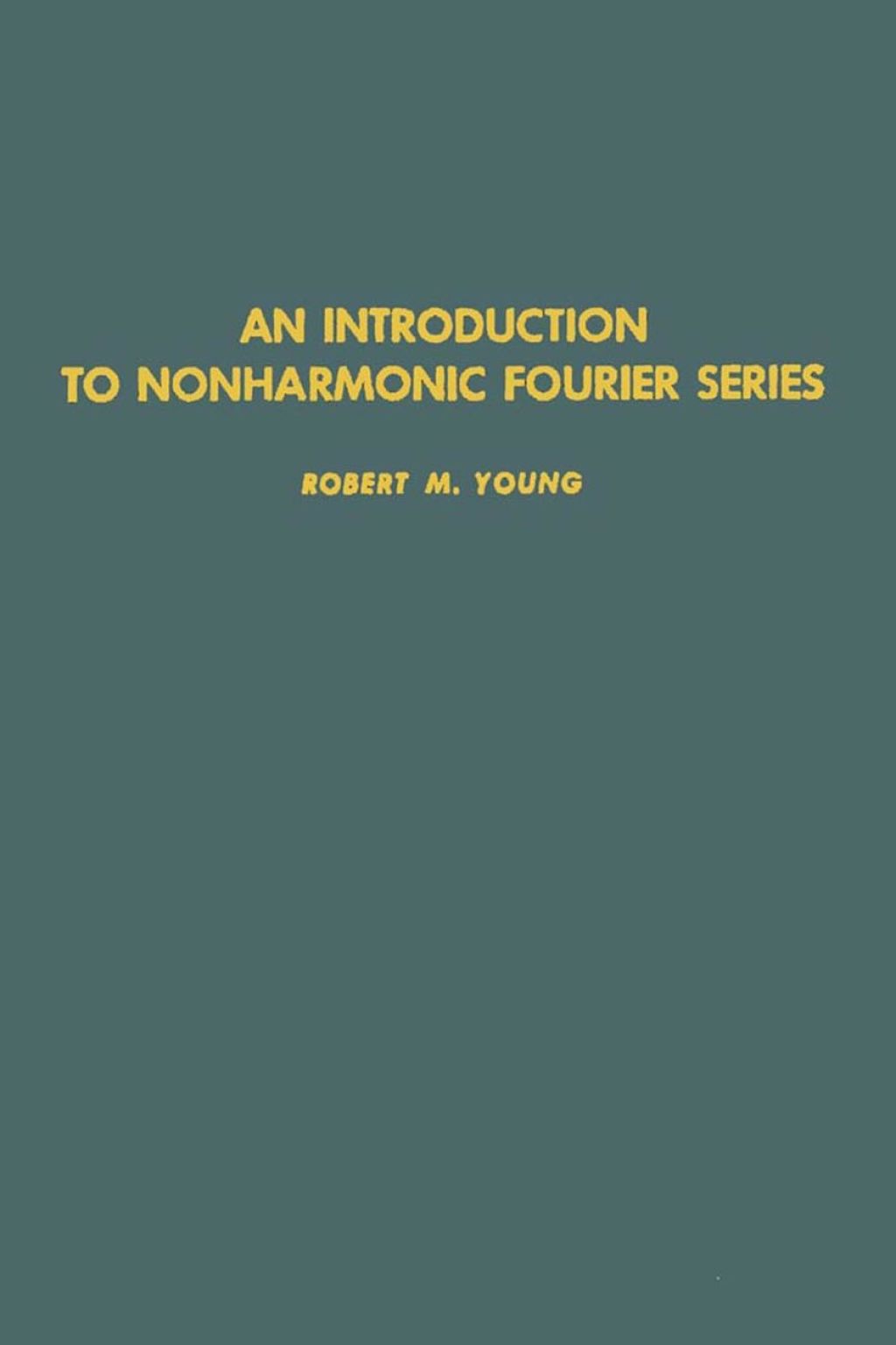 An introduction to nonharmonic Fourier series 