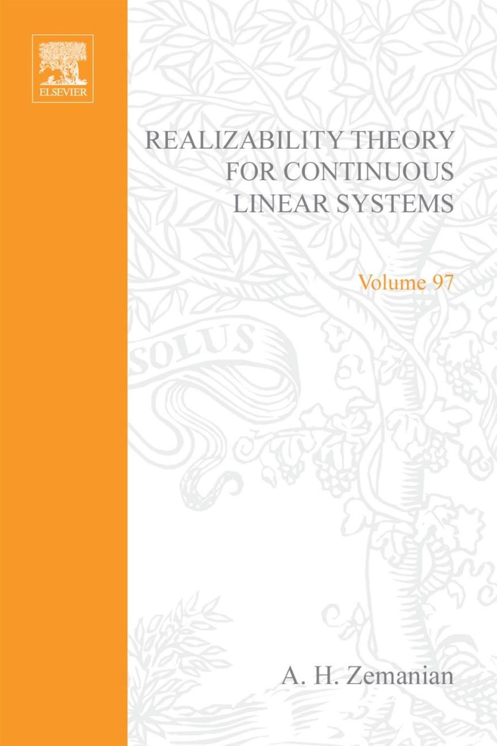Realizability theory for continuous linear systems 