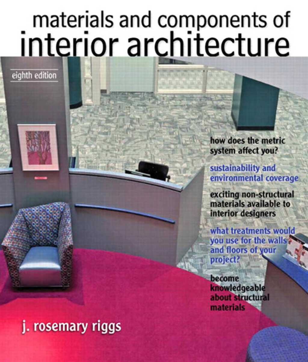 Materials and Components of Interior Architecture 8th Edition