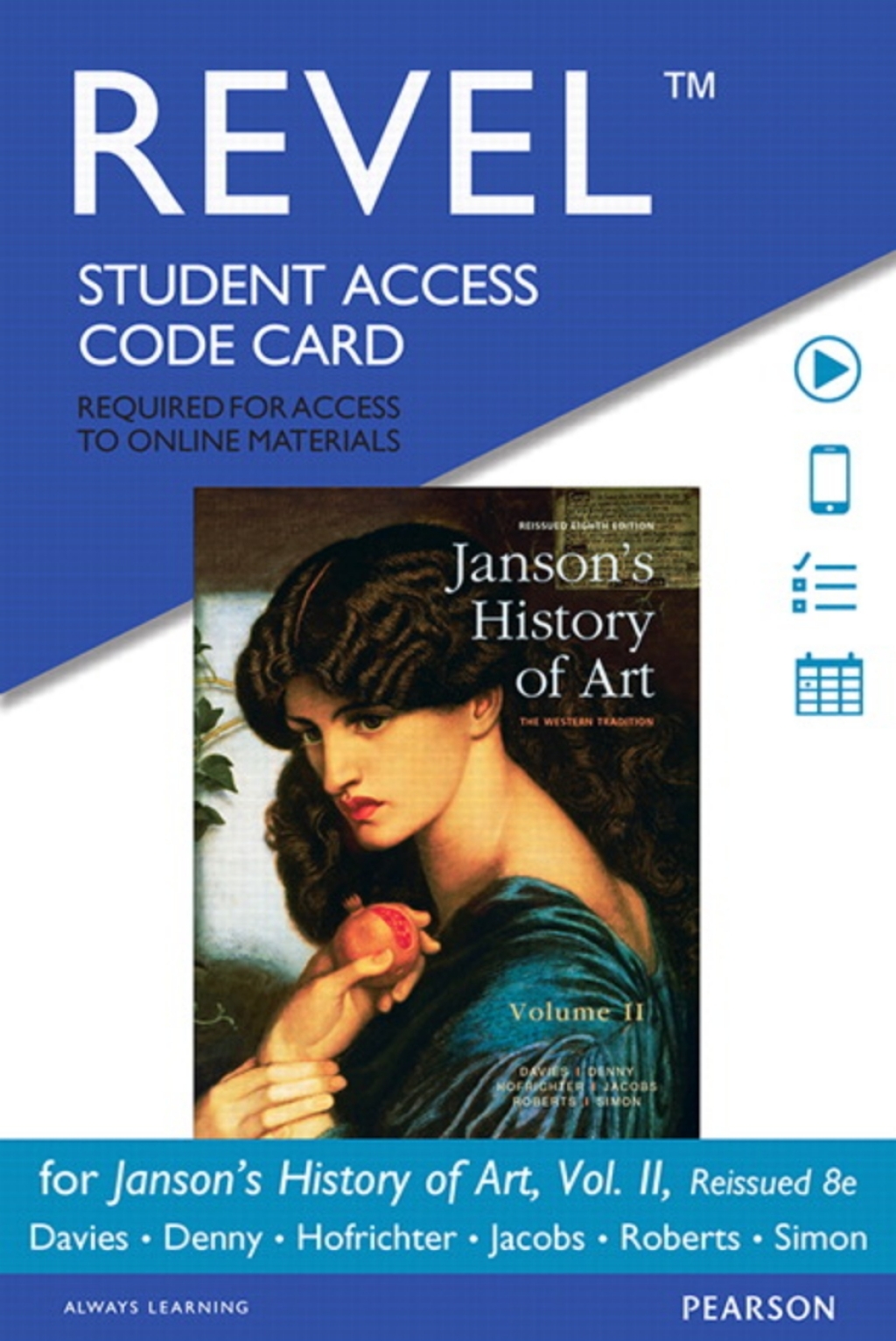 Revel for Janson's History of Art The Western Tradition, Reissued Edition, Volume 2 8th Edition