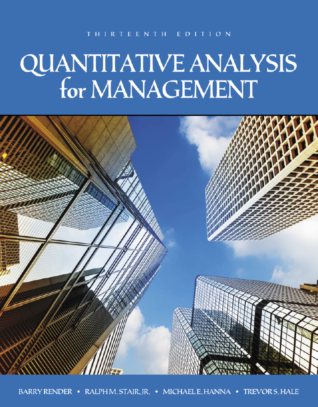Quantitative Analysis for Management 13th Edition