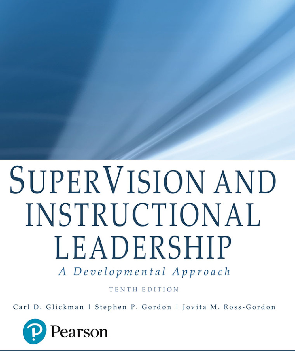 SuperVision and Instructional Leadership A Developmental Approach 10th Edition