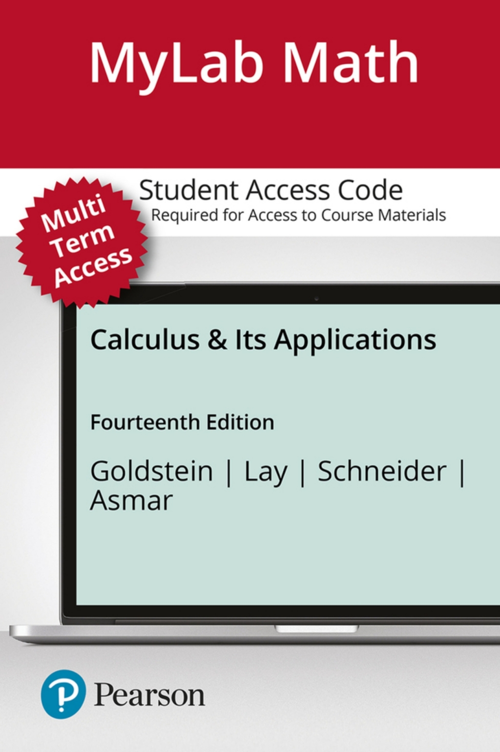 MyLab Math with Pearson (24 Months) for Calculus & Its Applications 14th Edition