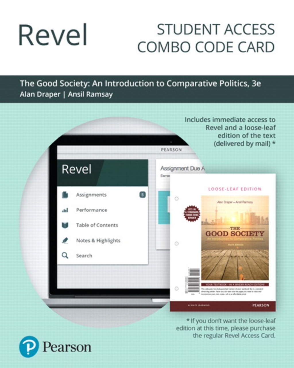 Revel + Print Combo for Good Society, The An Introduction to Comparative Politics 3rd Edition