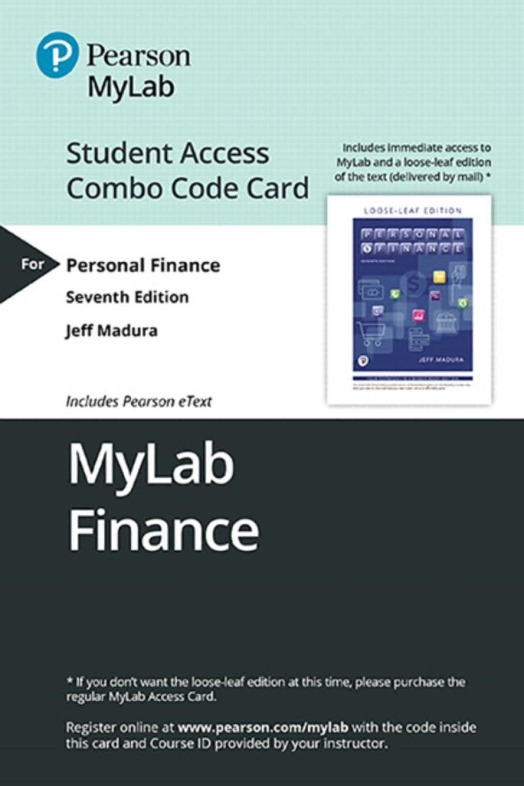 MyLab Finance  for Personal Finance 7th Edition