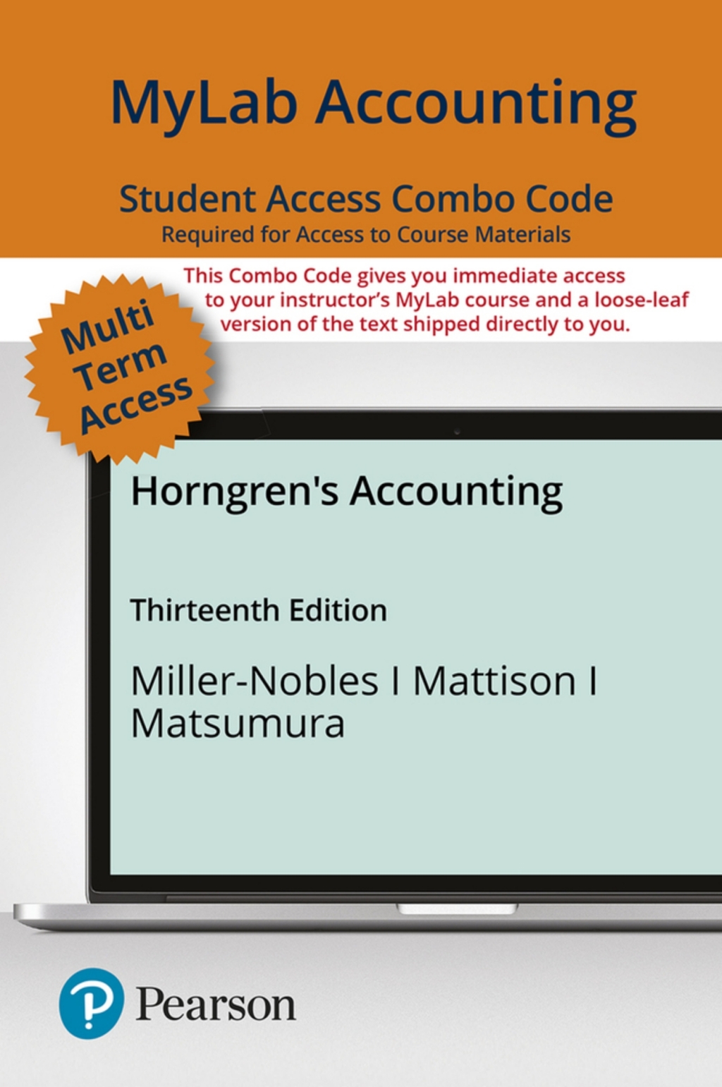 MyLab Accounting  for Horngren's Accounting 13th Edition