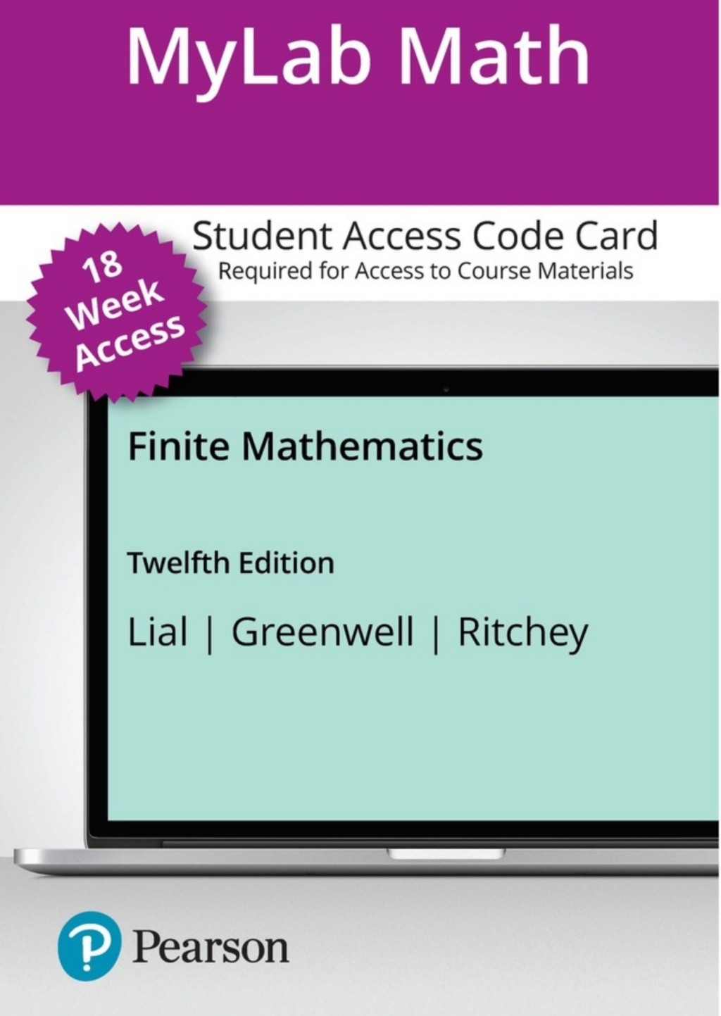 MyLab Math Finite Mathematics 12th Edition