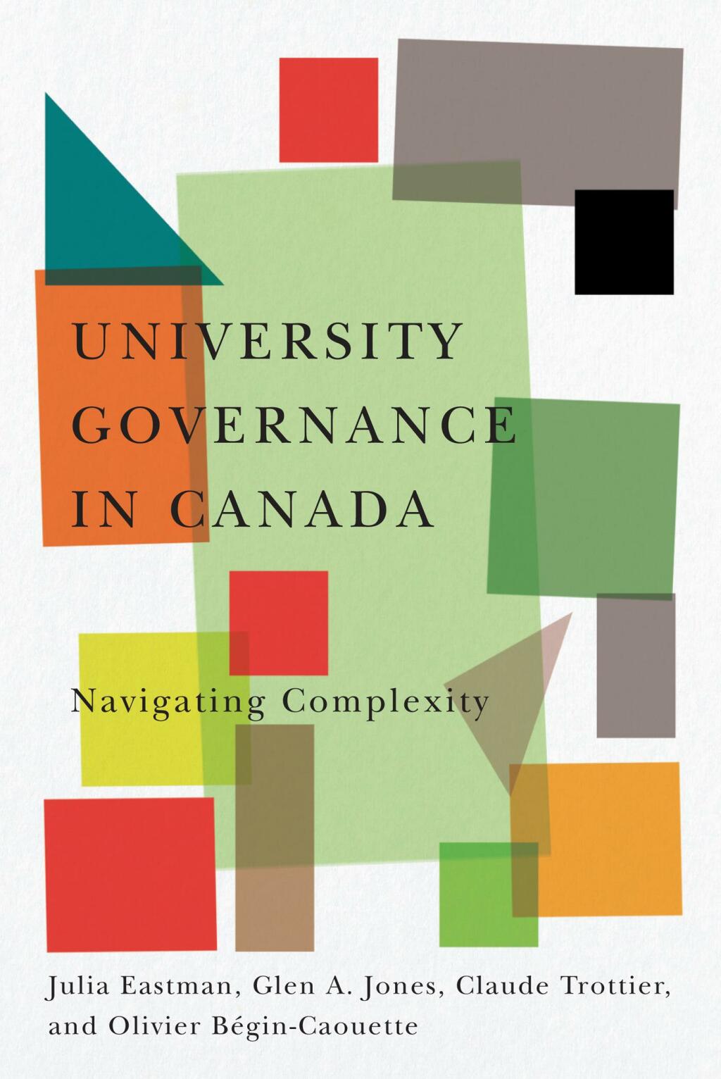 University Governance in Canada Navigating Complexity 