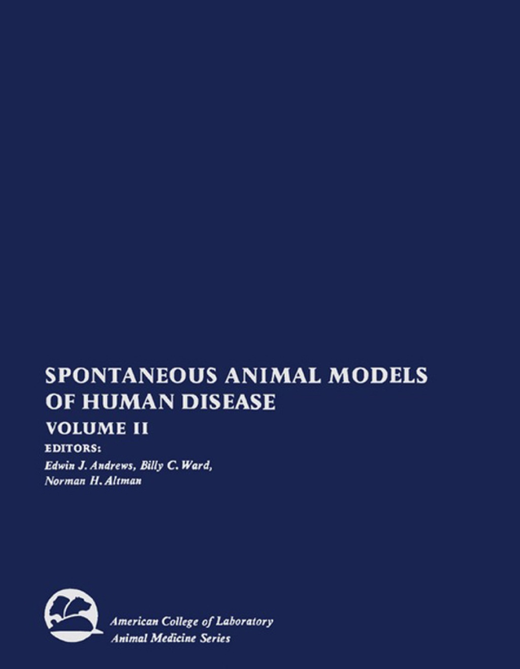Spontaneous Animal Models of Human Disease: Volume 2 