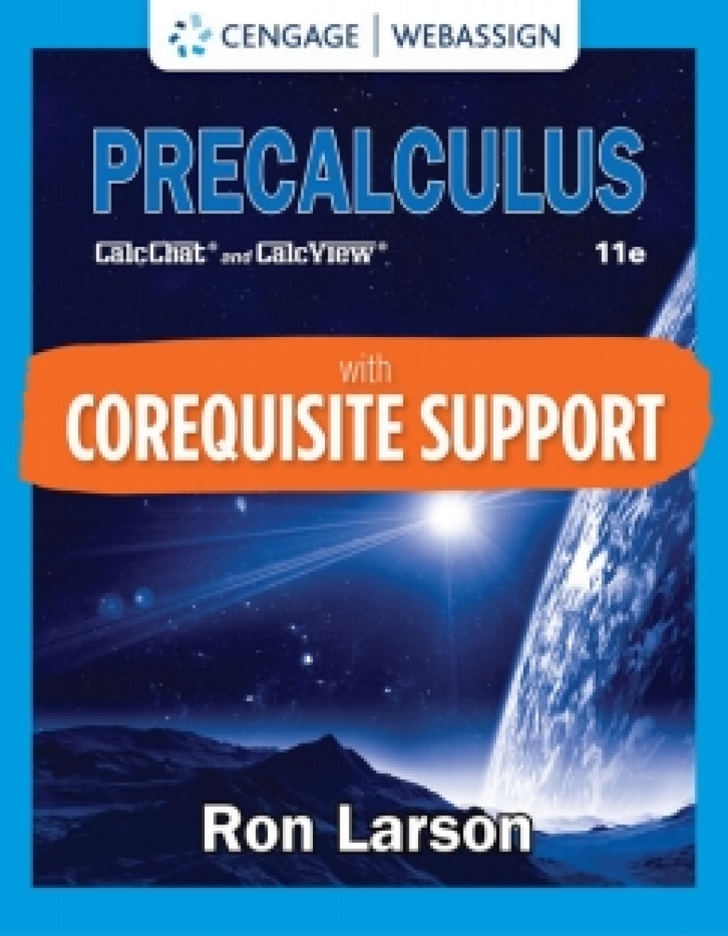 WebAssign with Corequisite Support for Larson's Precalculus 11th Edition