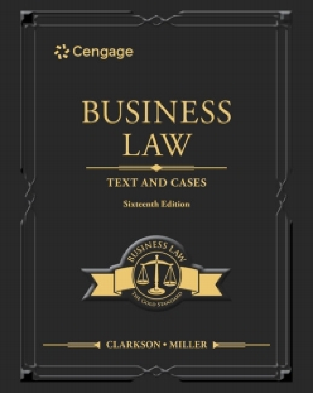 MindTap for Clarkson/Miller's Business Law: Text & Cases, 1 term Instant Access 16th Edition