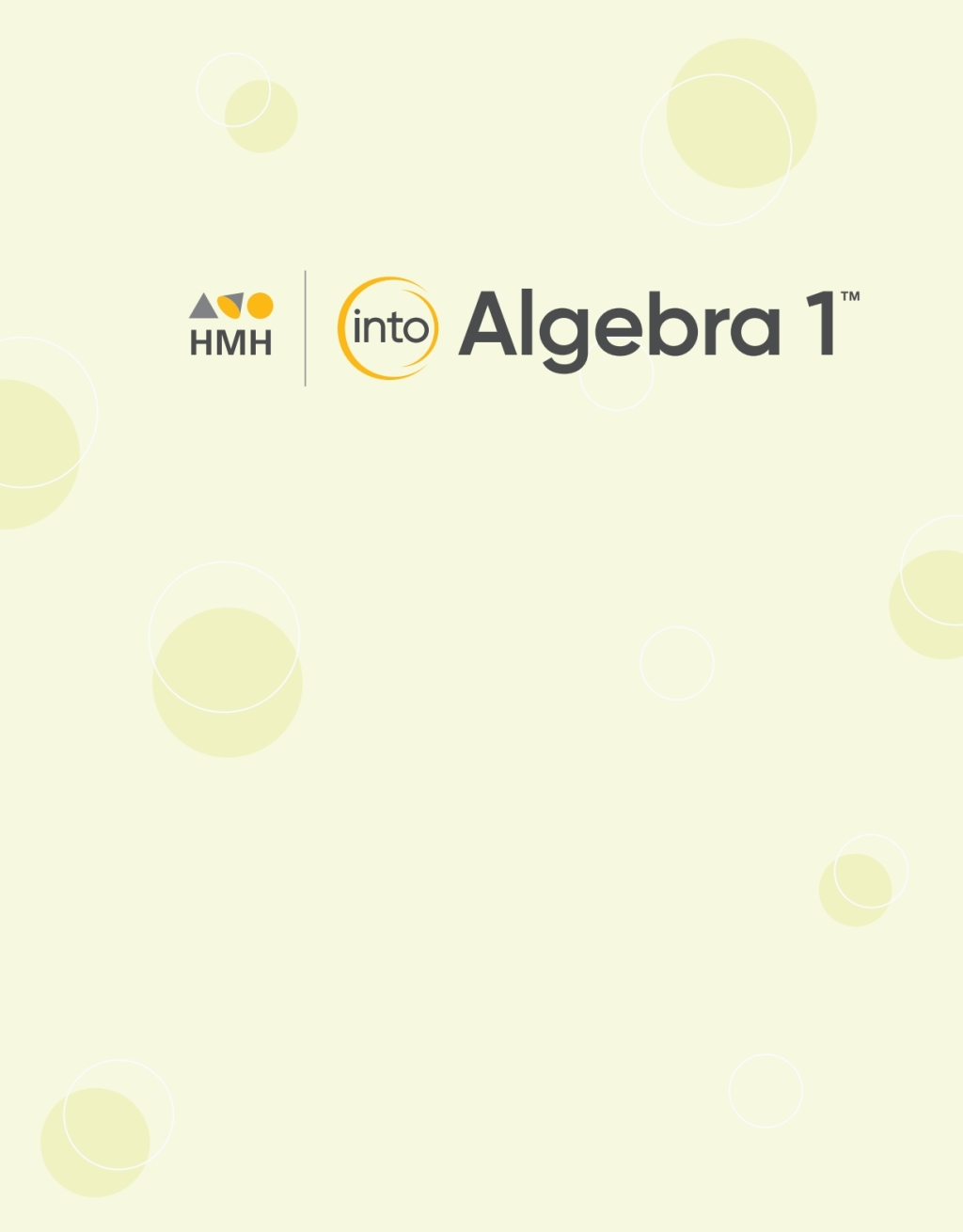 INTO Algebra 1 Student Edition 1st Edition