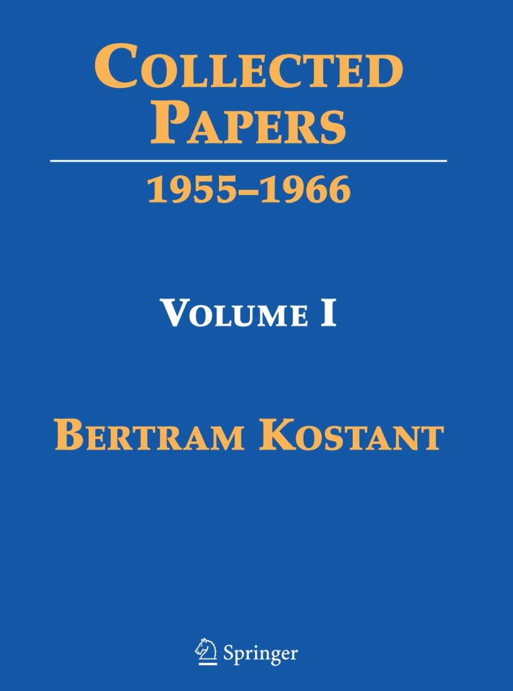 Collected Papers Volume I 1955-1966 