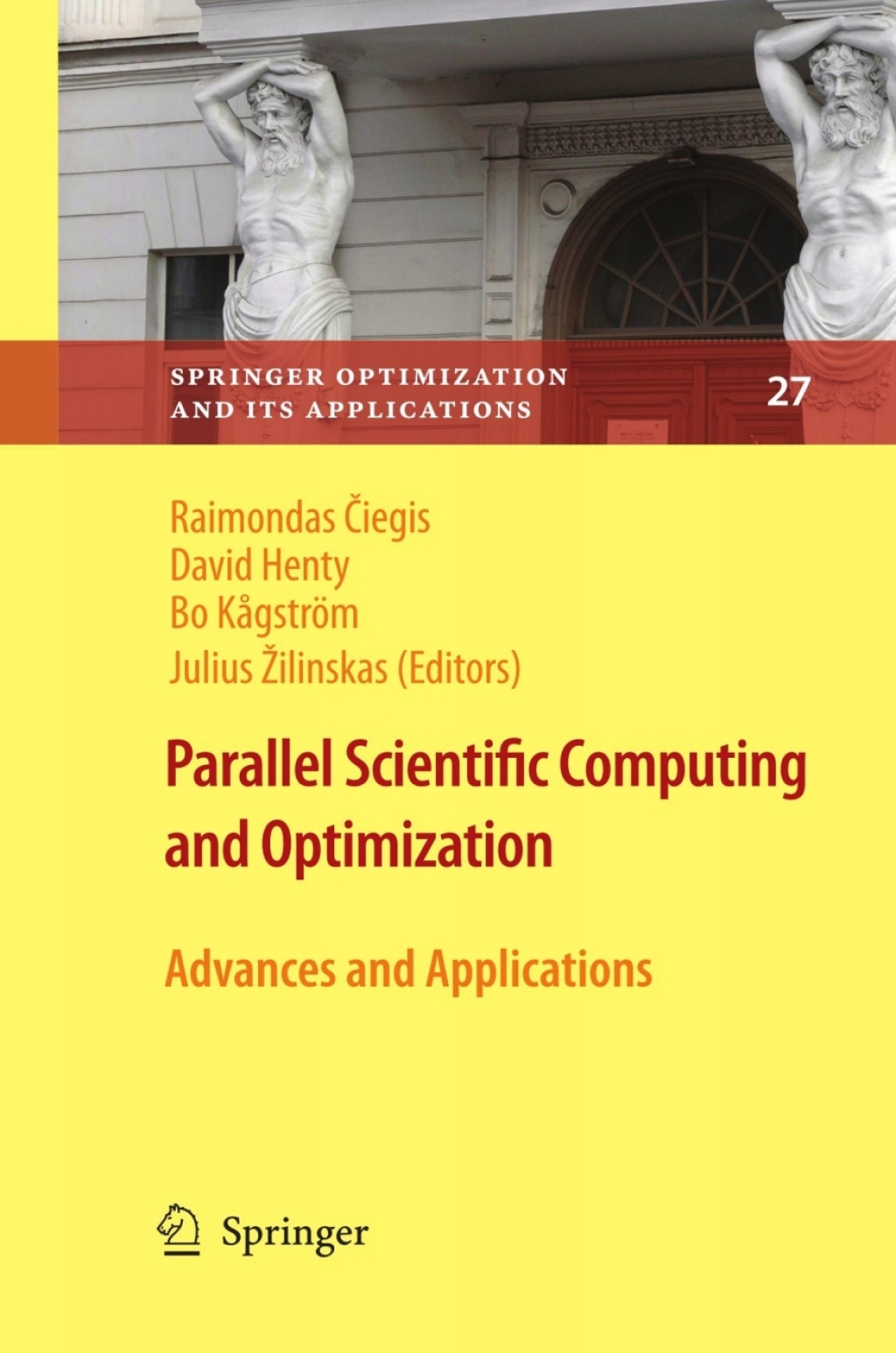 Parallel Scientific Computing and Optimization Advances and Applications 1st Edition