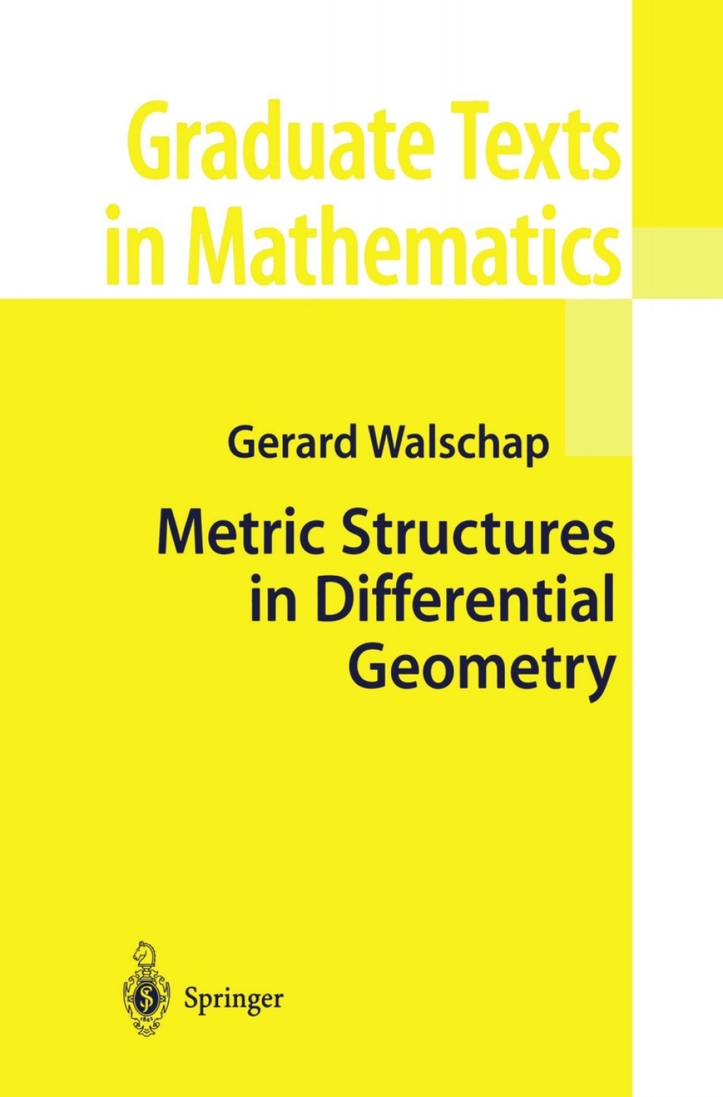 Metric Structures in Differential Geometry 