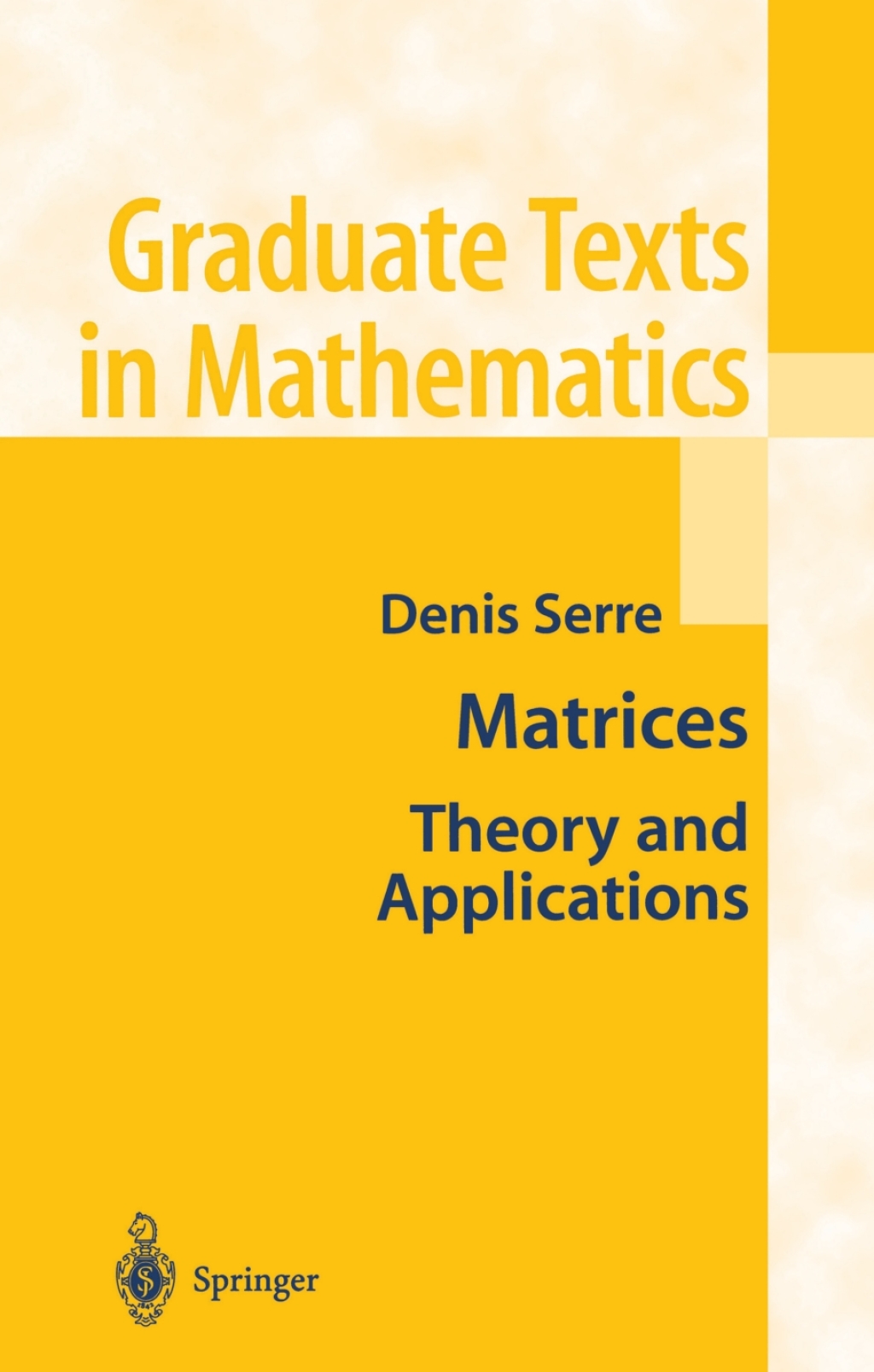 Matrices Theory and Applications 