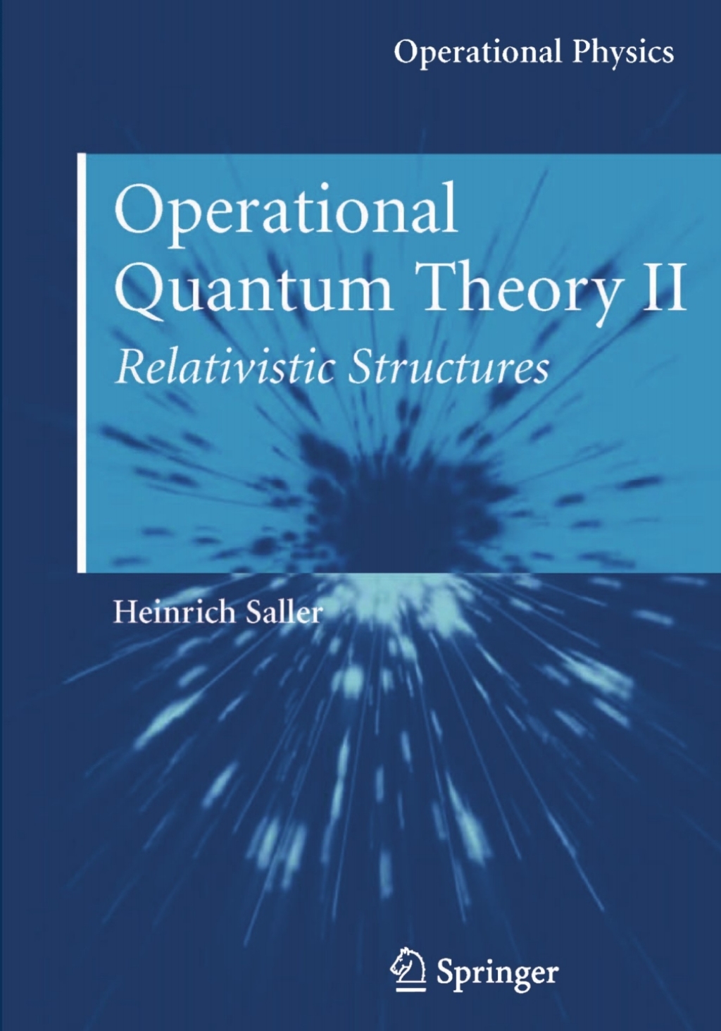 Operational Quantum Theory II Relativistic Structures 