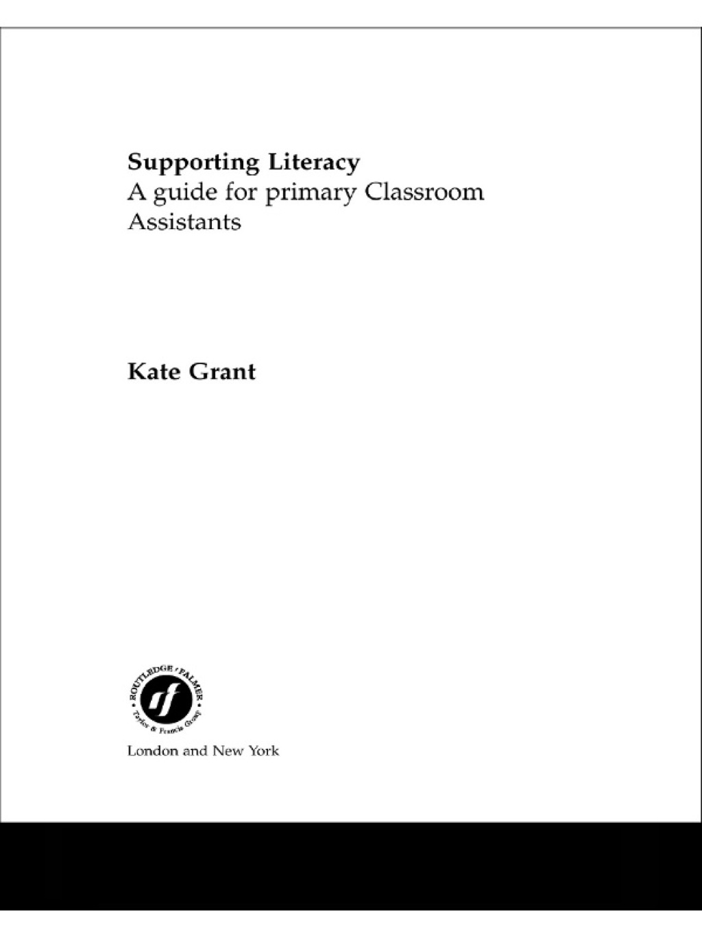 Supporting Literacy 