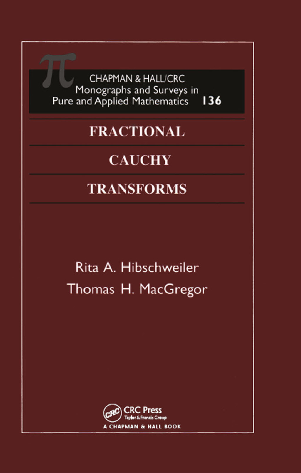 Fractional Cauchy Transforms 1st Edition