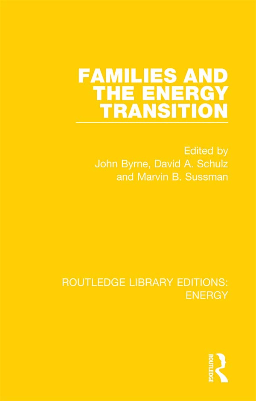 Families and the Energy Transition 1st Edition