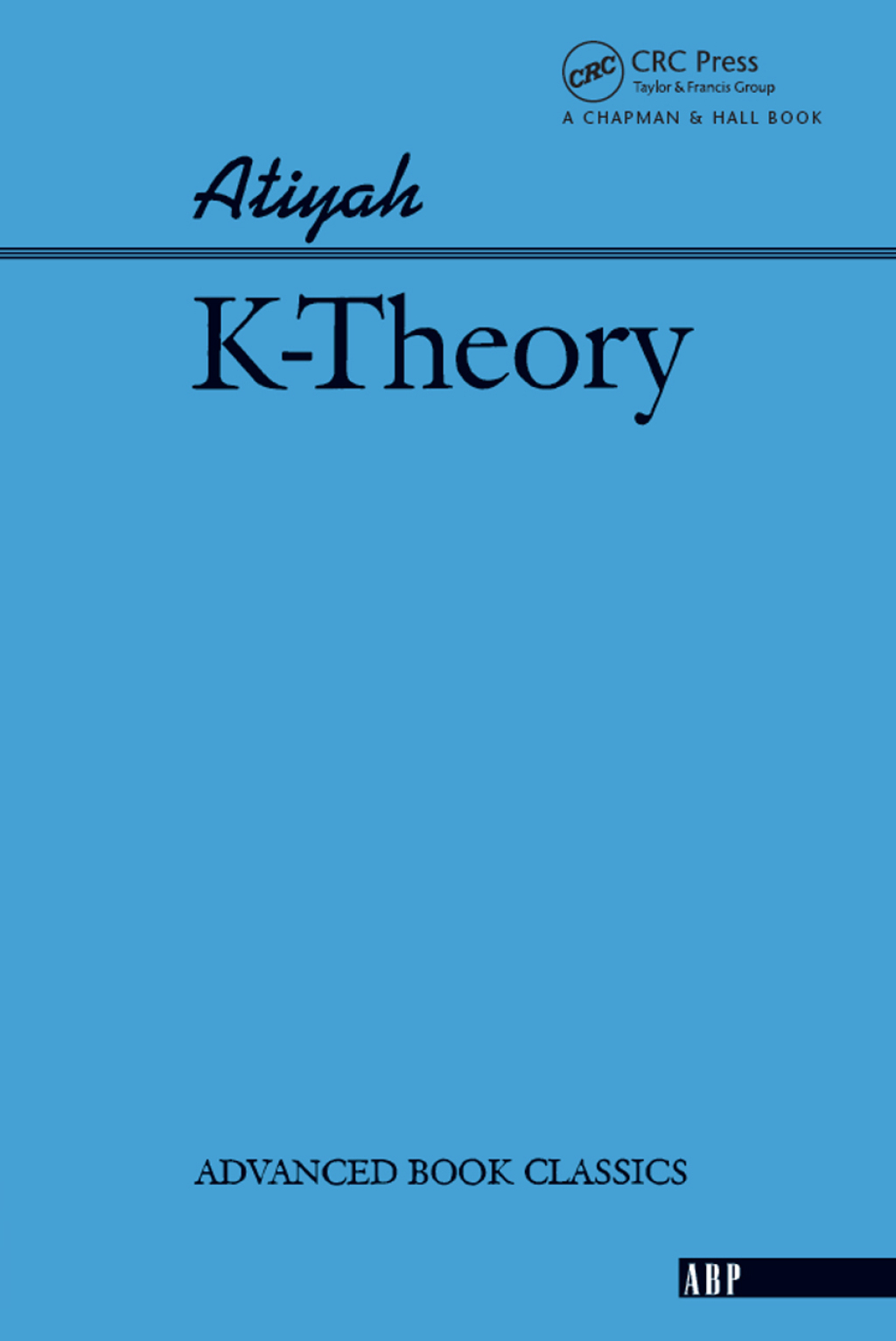 K-theory 1st Edition