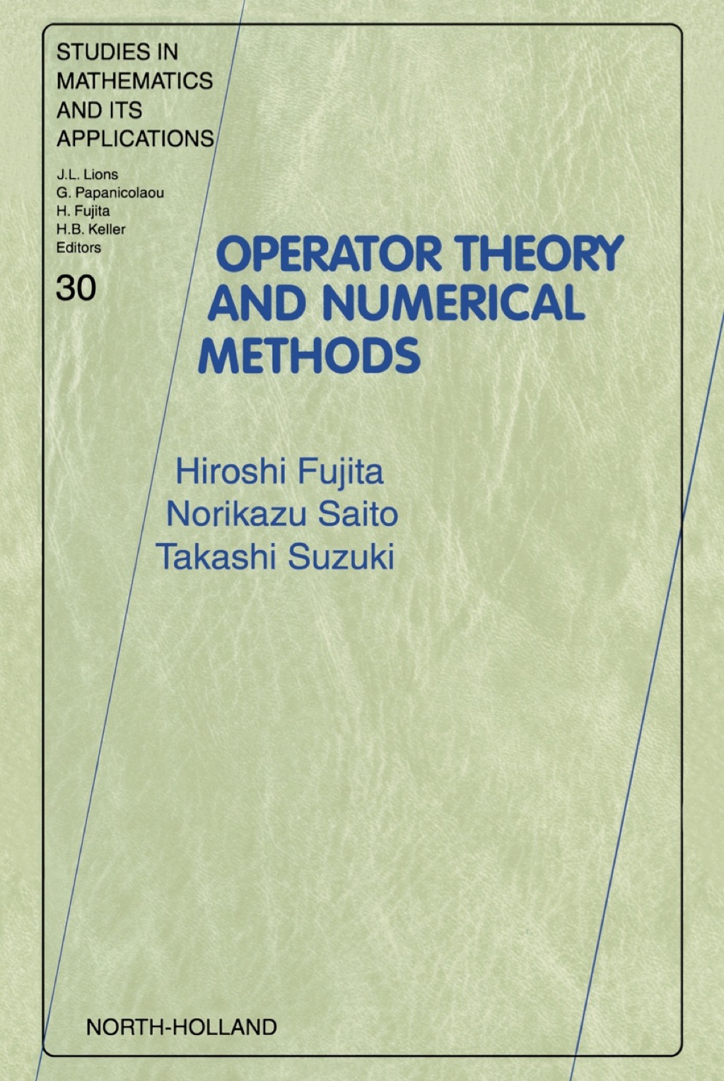 Operator Theory and Numerical Methods 