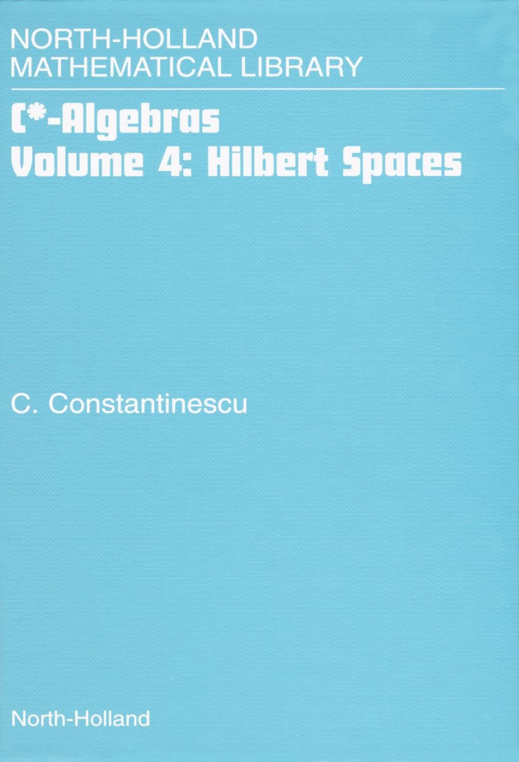 Hilbert Spaces 