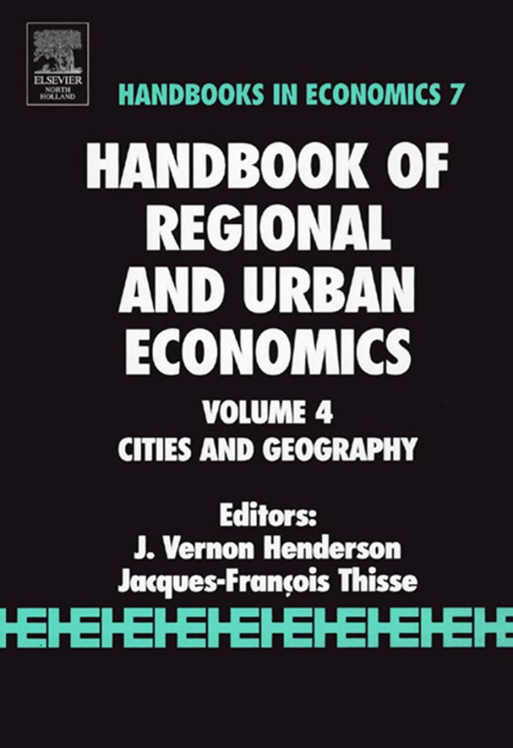 Handbook of Regional and Urban Economics: Cities and Geography 
