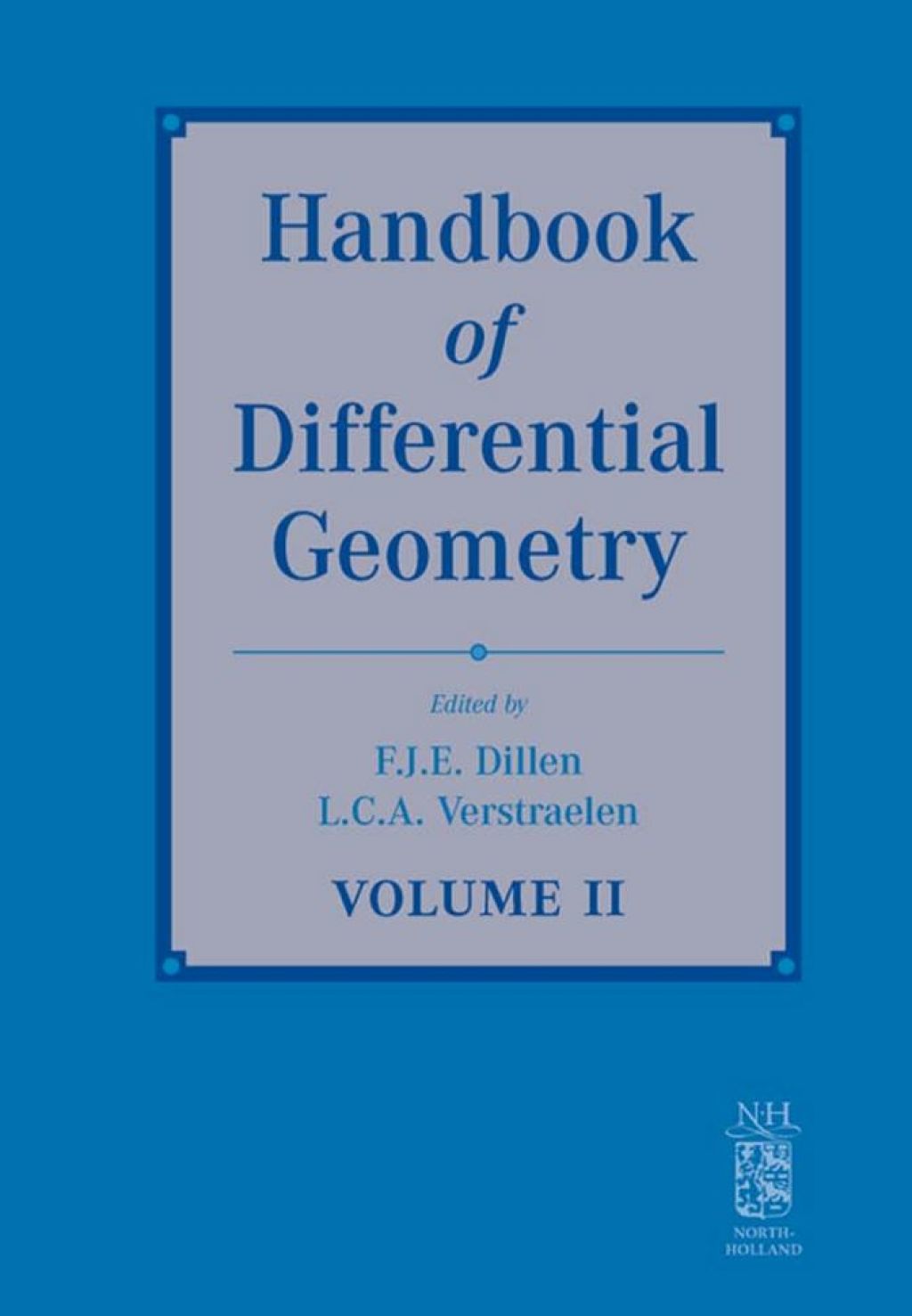 Handbook of Differential Geometry 