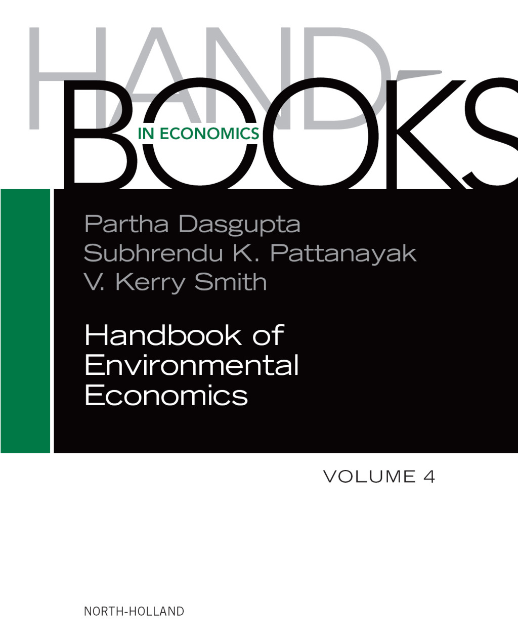 Handbook of Environmental Economics 
