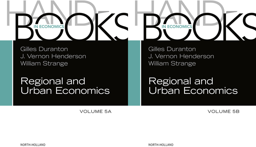 Handbook of Regional and Urban Economics SET 