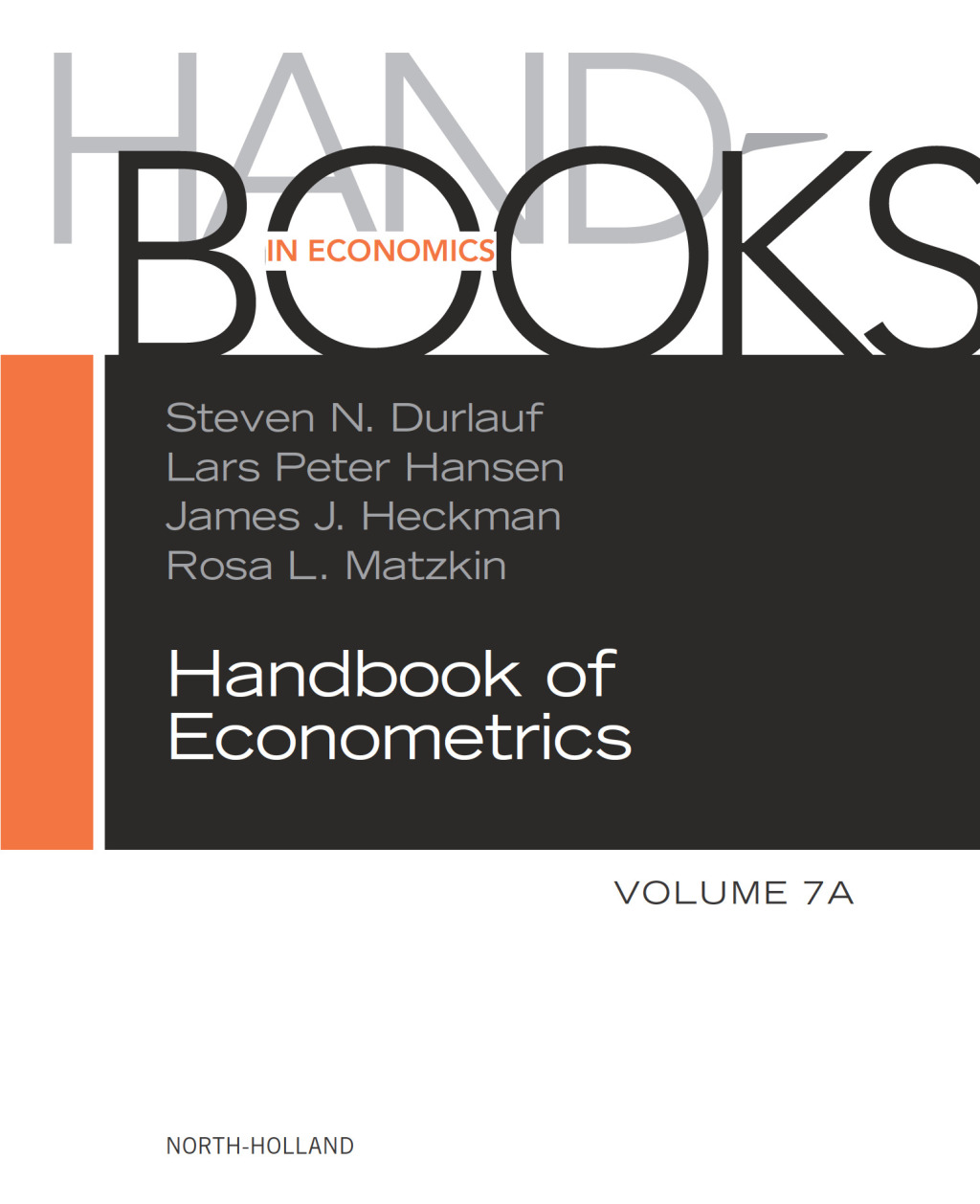 Handbook of Econometrics 1st Edition