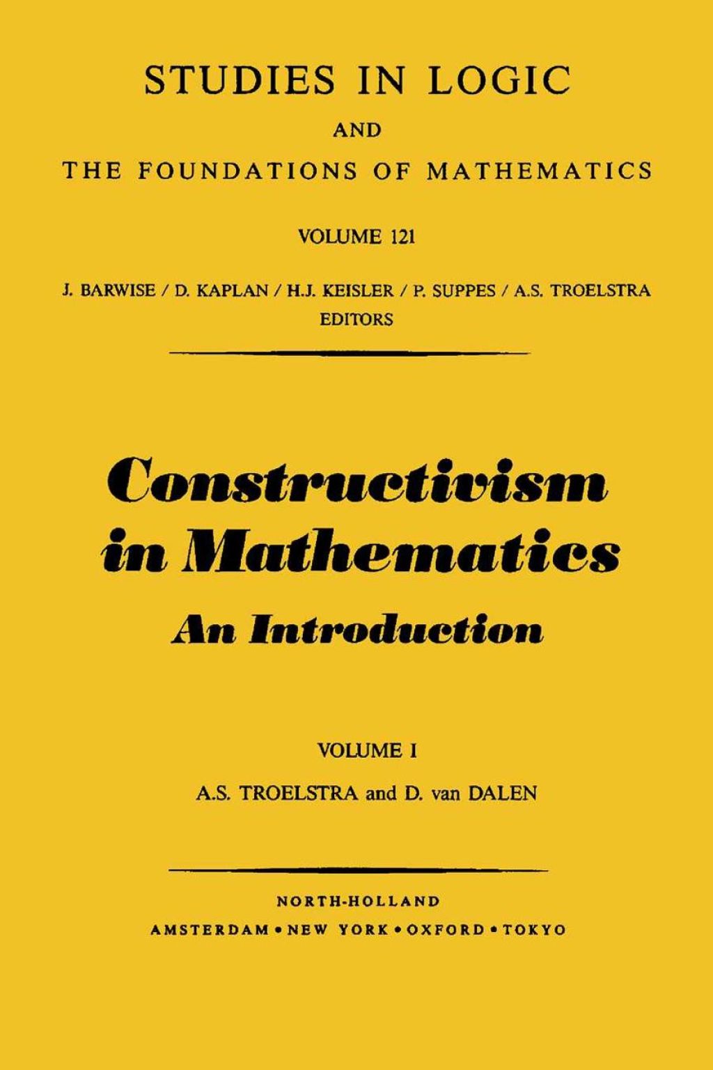 Constructivism in Mathematics Vol.1 1st Edition