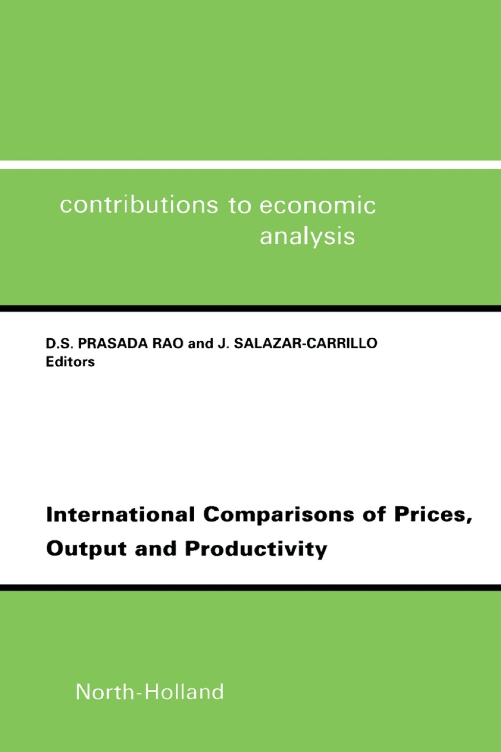 International Comparisons of Prices, Output and Productivity 