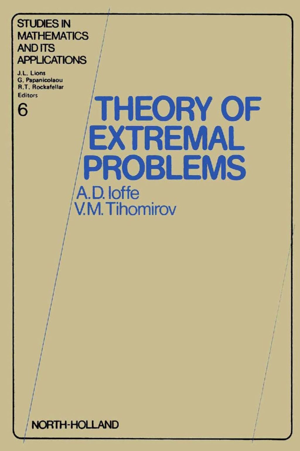 Theory of extremal problems 