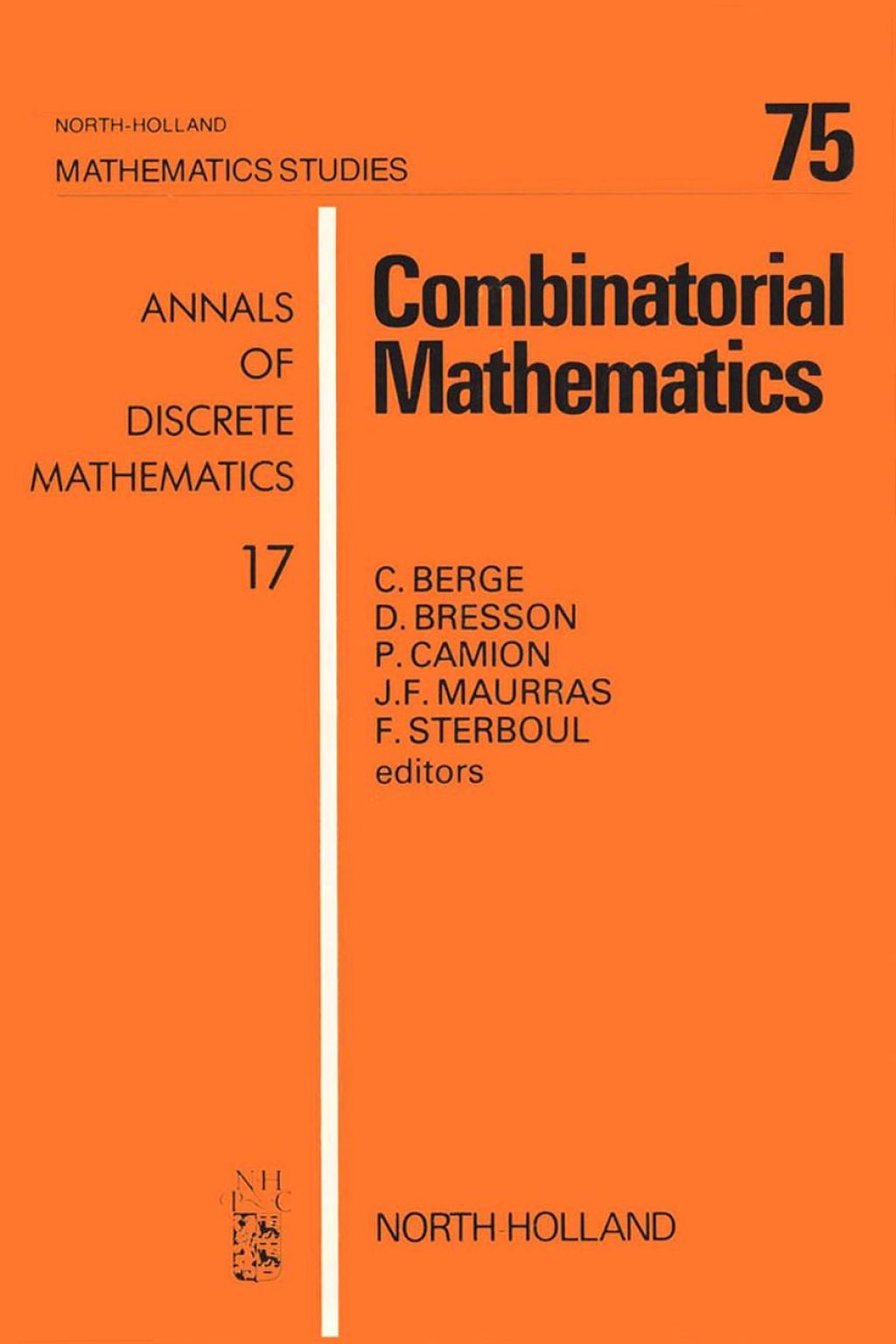 Combinatorial Mathematics 