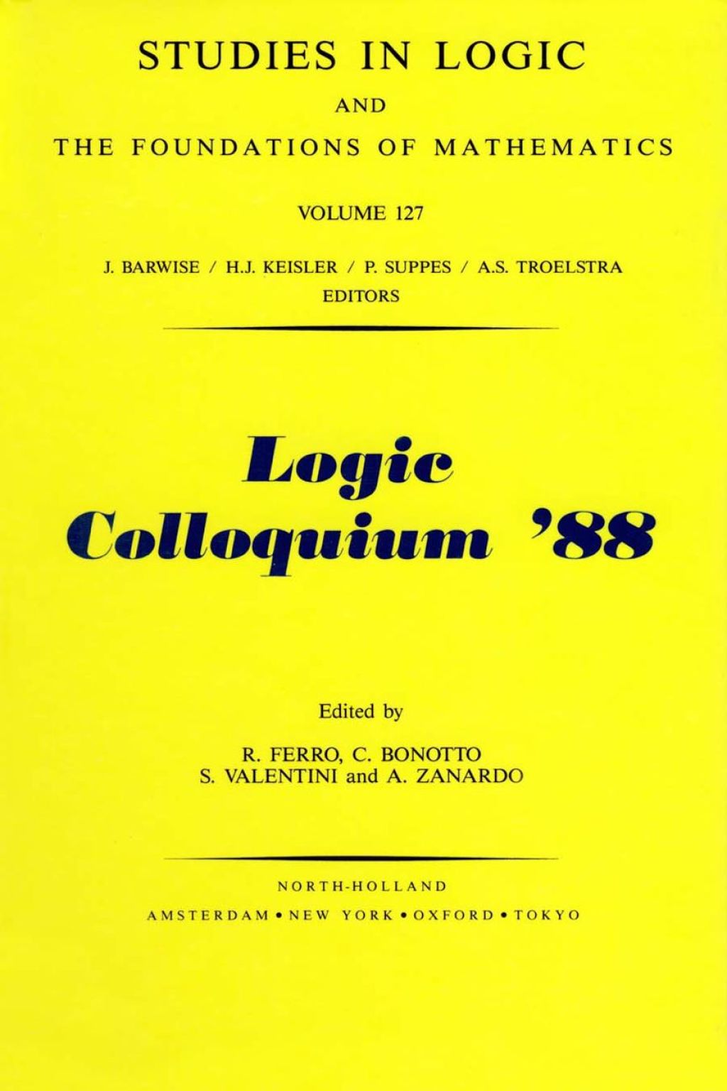 Logic Colloquium '88 