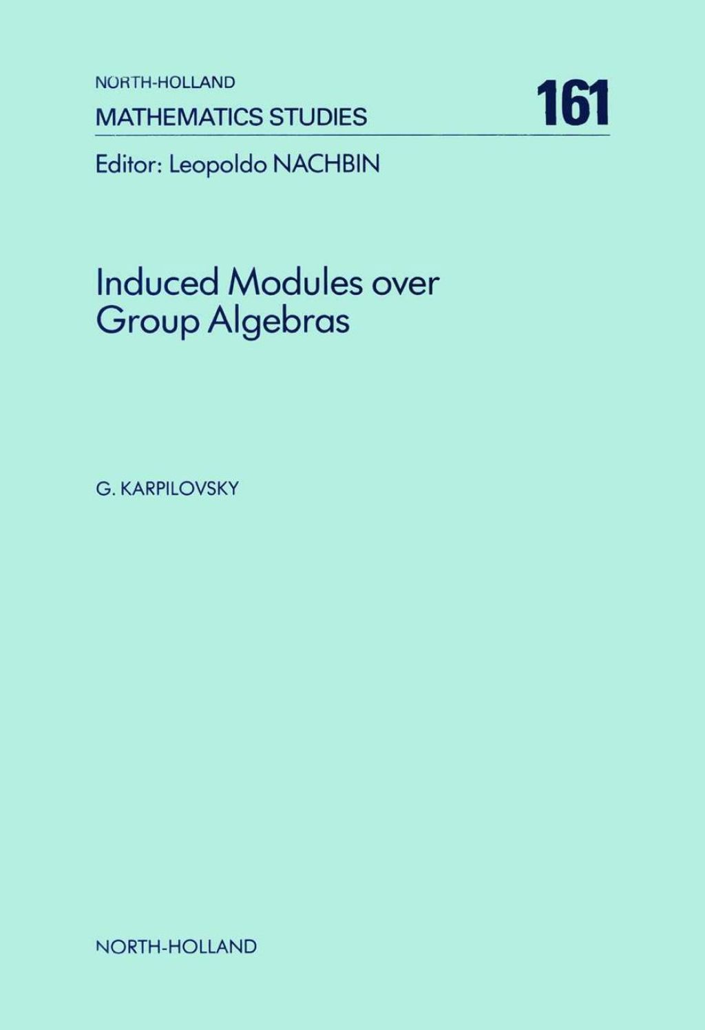 Induced Modules over Group Algebras 