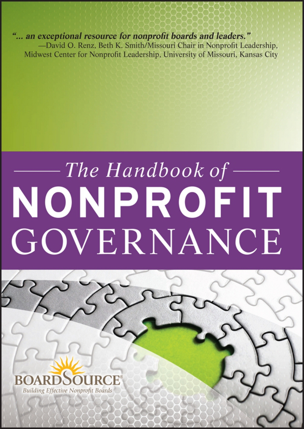 The Handbook of Nonprofit Governance 1st Edition