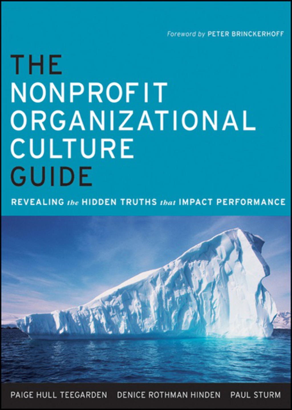 The Nonprofit Organizational Culture Guide: Revealing the Hidden Truths That Impact Performance 1st Edition