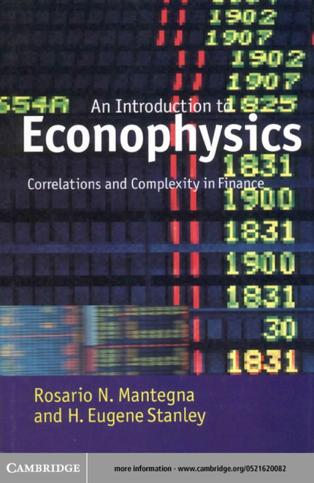 Introduction to Econophysics Correlations and Complexity in Finance 1st Edition