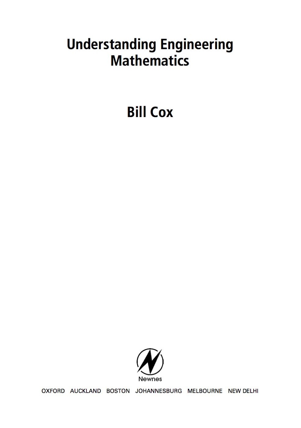 Understanding Engineering Mathematics 
