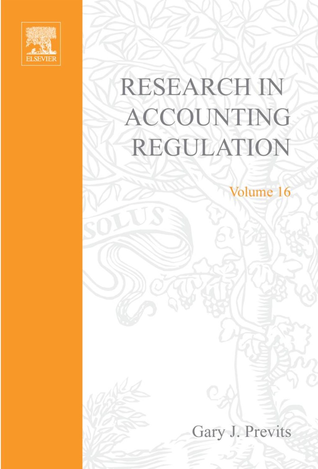 Research in Accounting Regulation 