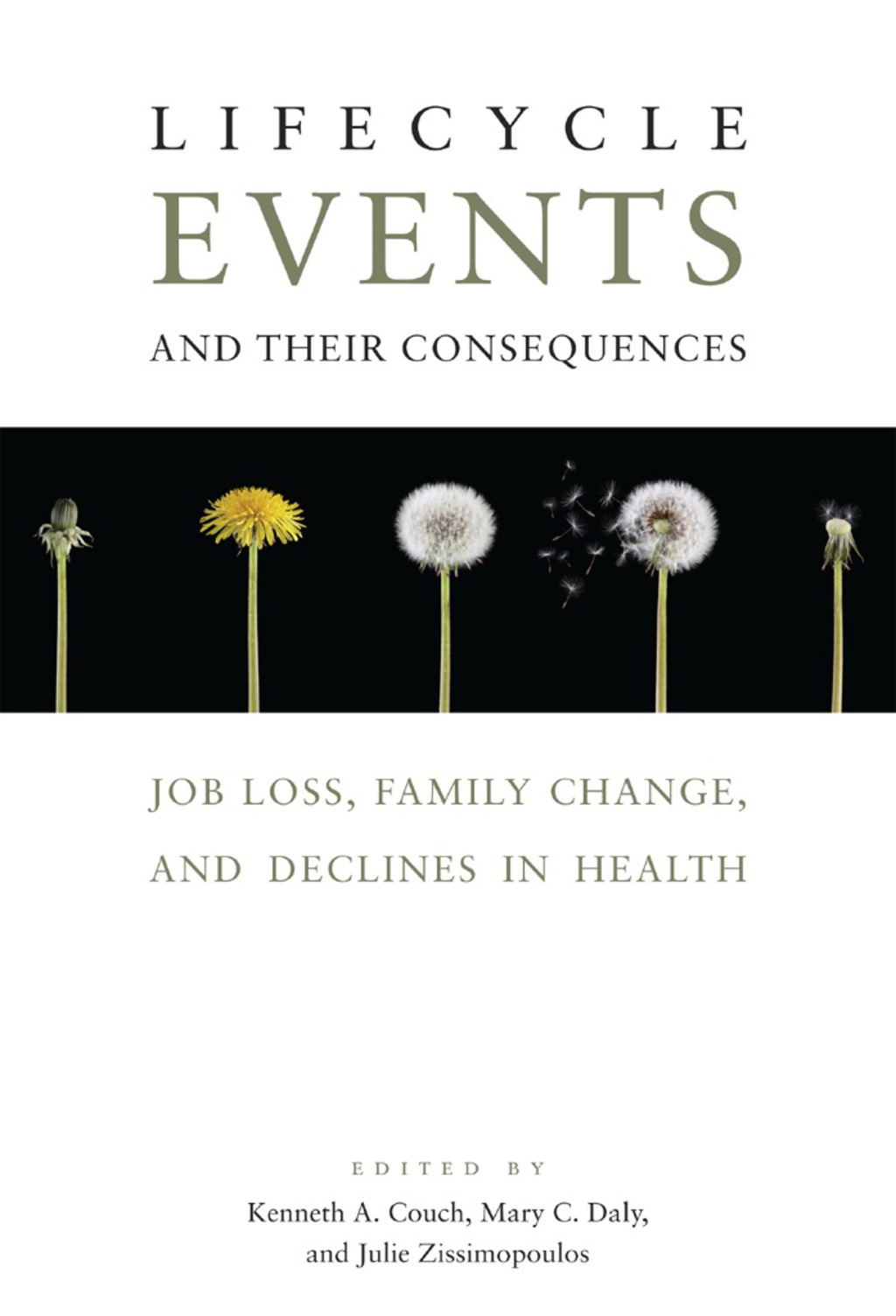 Lifecycle Events and Their Consequences Job Loss, Family Change, and Declines in Health 1st Edition