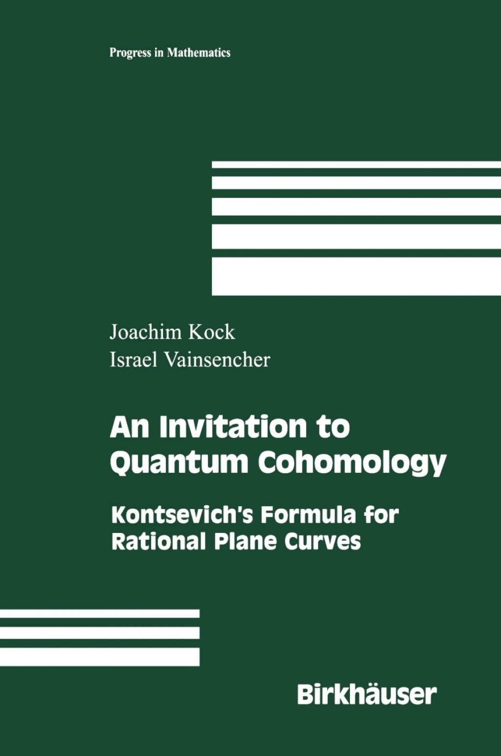 An Invitation to Quantum Cohomology Kontsevich's Formula for Rational Plane Curves 