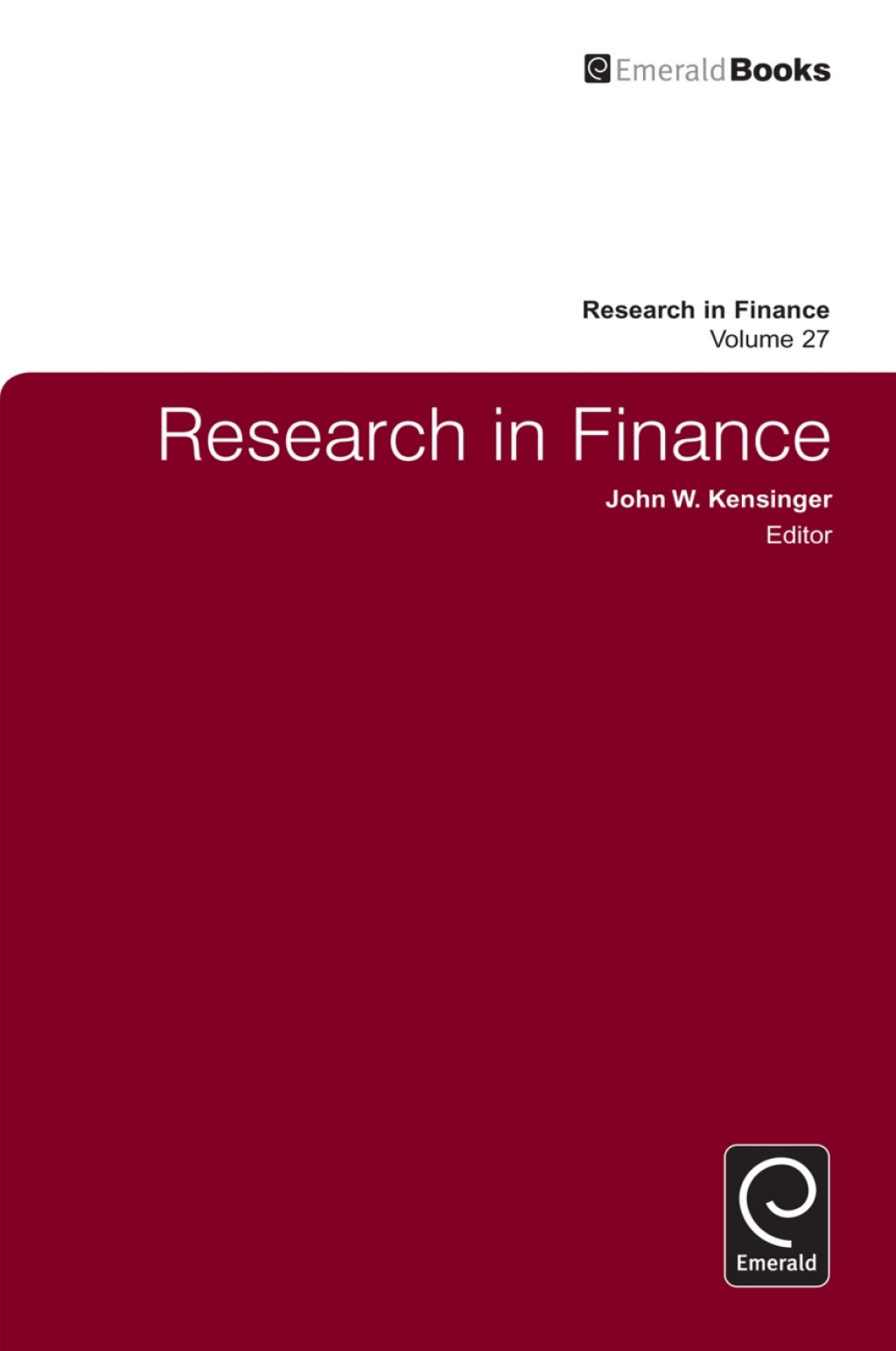 Research in Finance 