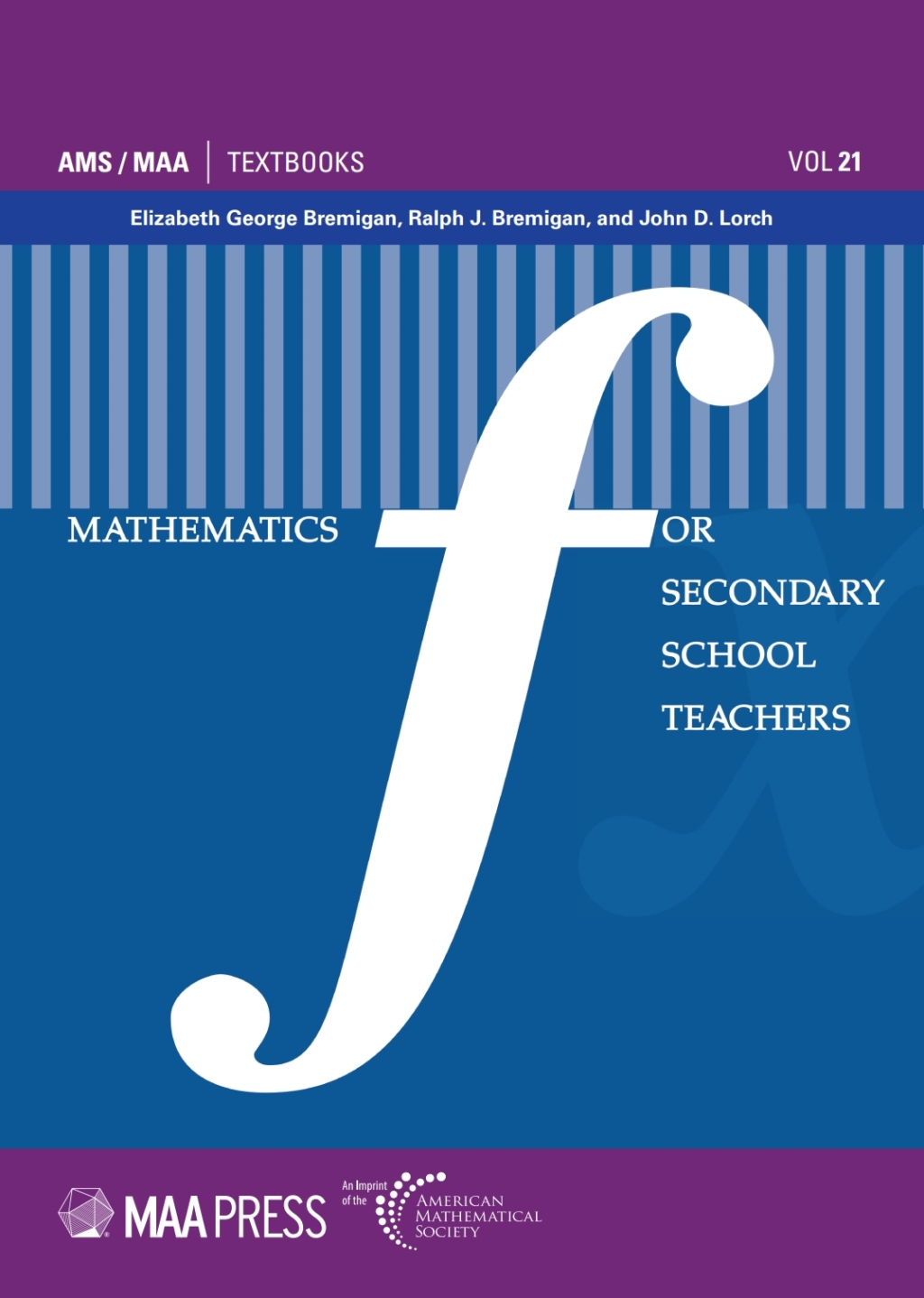 Mathematics for Secondary School Teachers 