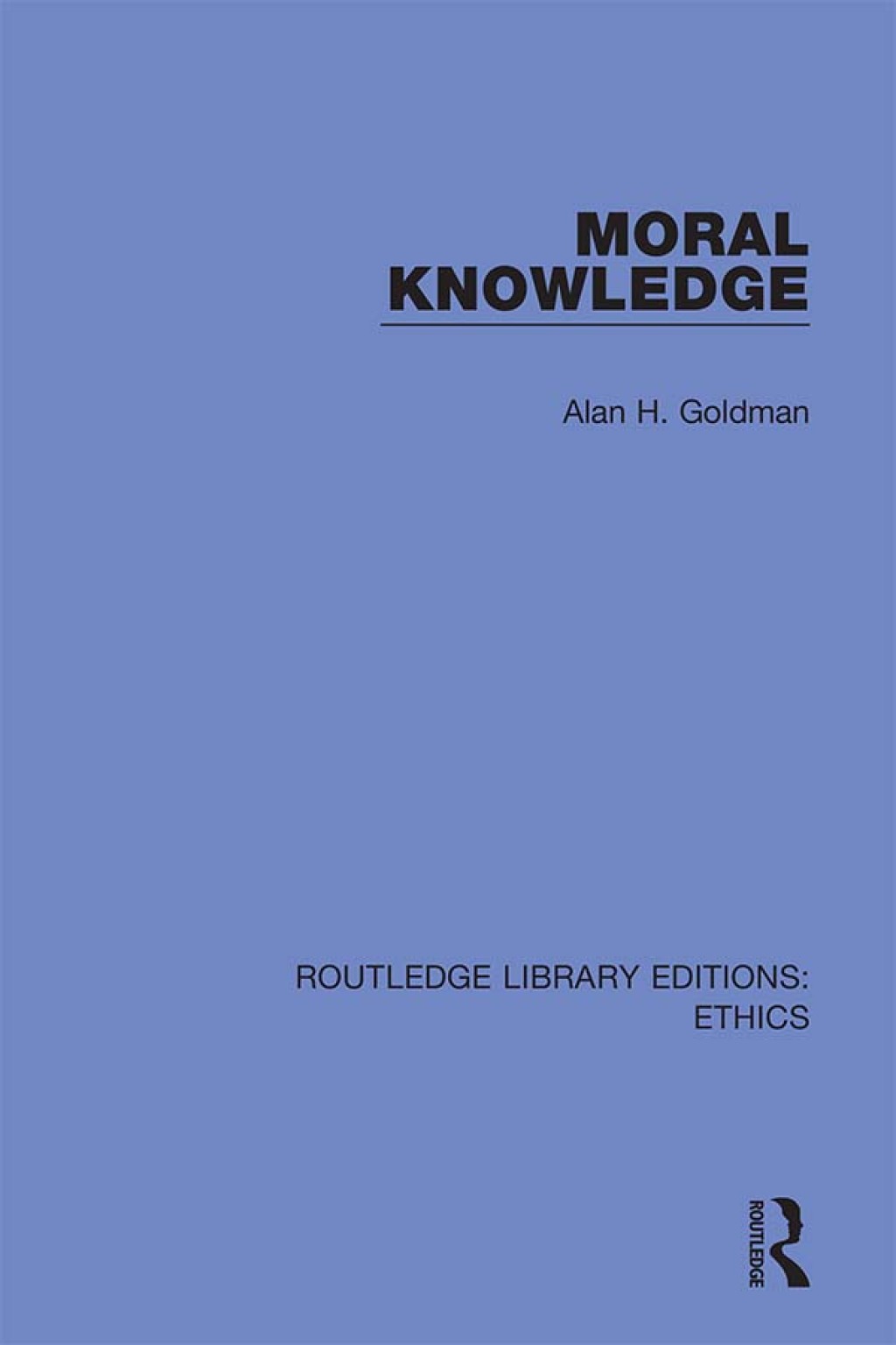 Moral Knowledge 1st Edition